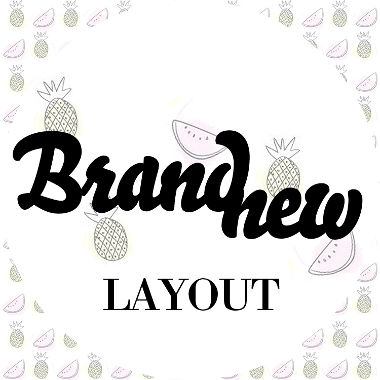 BRAND NEW BLOG DESIGN